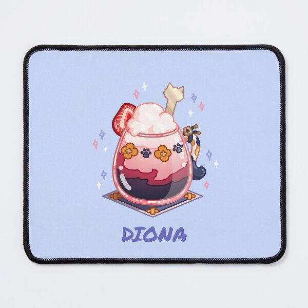 Item preview, Genshin Drink - Diona designed and sold by Mandragora-Art.