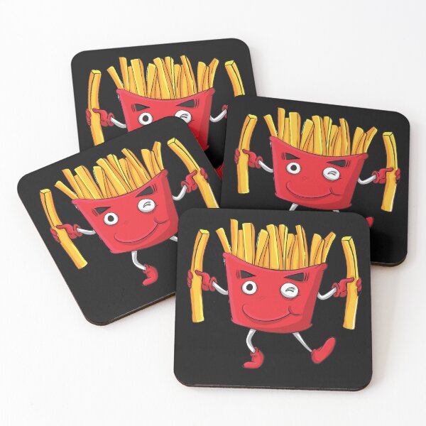 Item preview, Vintage Funny Frech Fries illustration  designed and sold by garniturex.