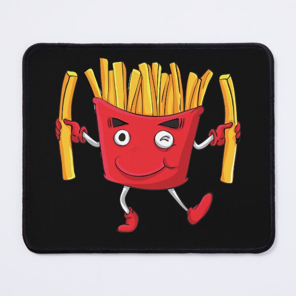 Item preview, Vintage Funny Frech Fries illustration  designed and sold by garniturex.