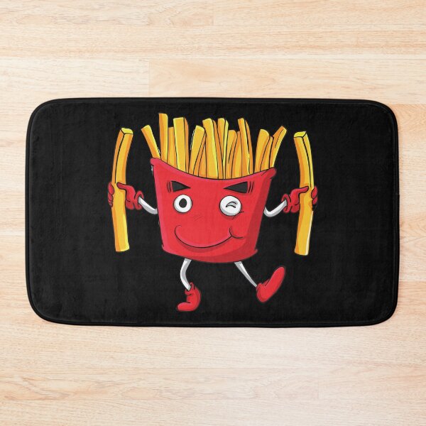 Item preview, Vintage Funny Frech Fries illustration  designed and sold by garniturex.