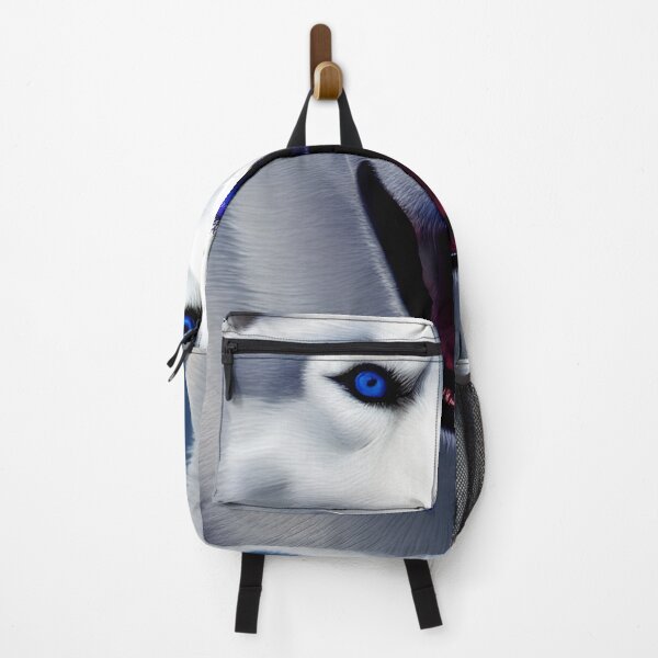 Item preview, Siberian Husky colorful dog portrait #14 designed and sold by supeart.