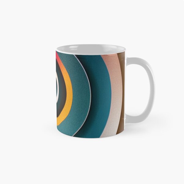 Artikelvorschau, Retro Modern Sleek Simple - Kreisringe entworfen und verkauft von NewDesignPrints.