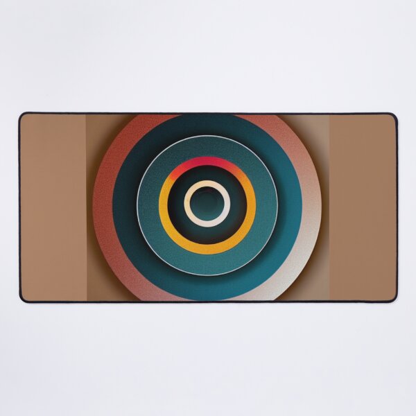 Artikelvorschau, Retro Modern Sleek Simple - Kreisringe entworfen und verkauft von NewDesignPrints.