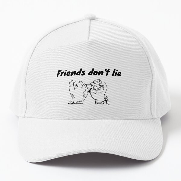 Item preview, FAN ART Friends don`t lie s quote  designed and sold by KIRA BROWN.
