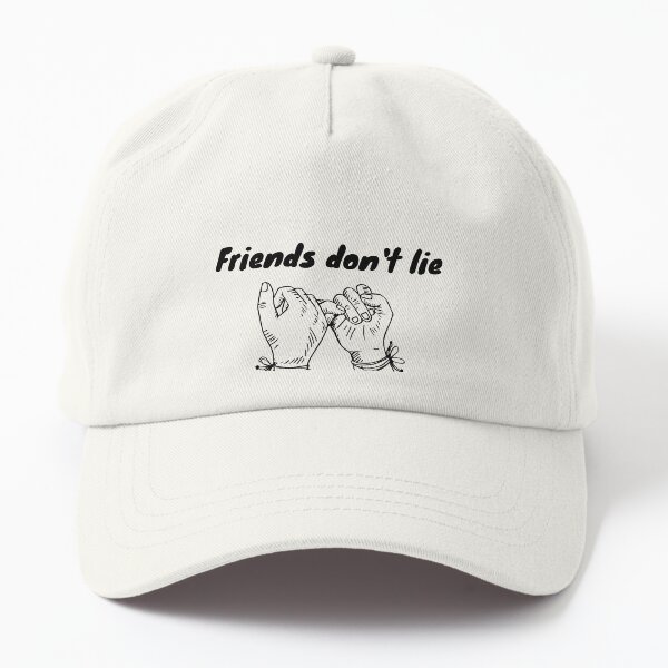 Item preview, FAN ART Friends don`t lie s quote  designed and sold by KIRA BROWN.