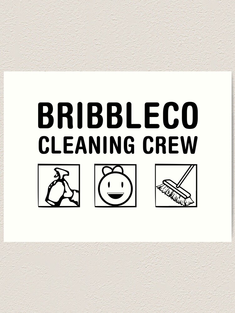 Roblox Cleaning Simulator Cleaning Crew Art Print By Jenr8d Designs Redbubble - roblox cleaning simulator how to play with friends