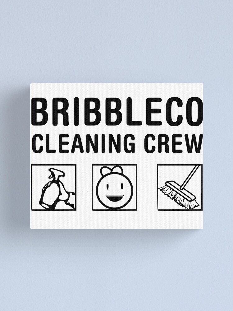 Roblox Cleaning Simulator Cleaning Crew Canvas Print By Jenr8d Designs Redbubble - roblox fall off a building and totally die simulator