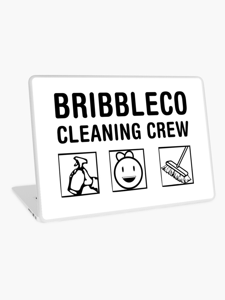Roblox Cleaning Simulator Cleaning Crew Laptop Skin By Jenr8d Designs Redbubble - youtube roblox cleaning simulator