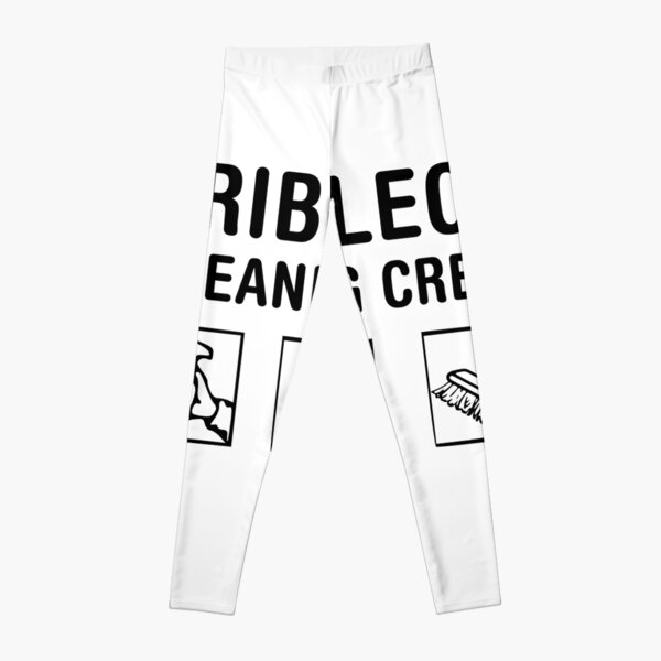 Cleaning Leggings Redbubble - cleaning sim staff roblox