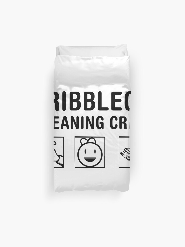 Roblox Cleaning Simulator Cleaning Crew Duvet Cover By Jenr8d Designs Redbubble - beach cleaning simulator roblox