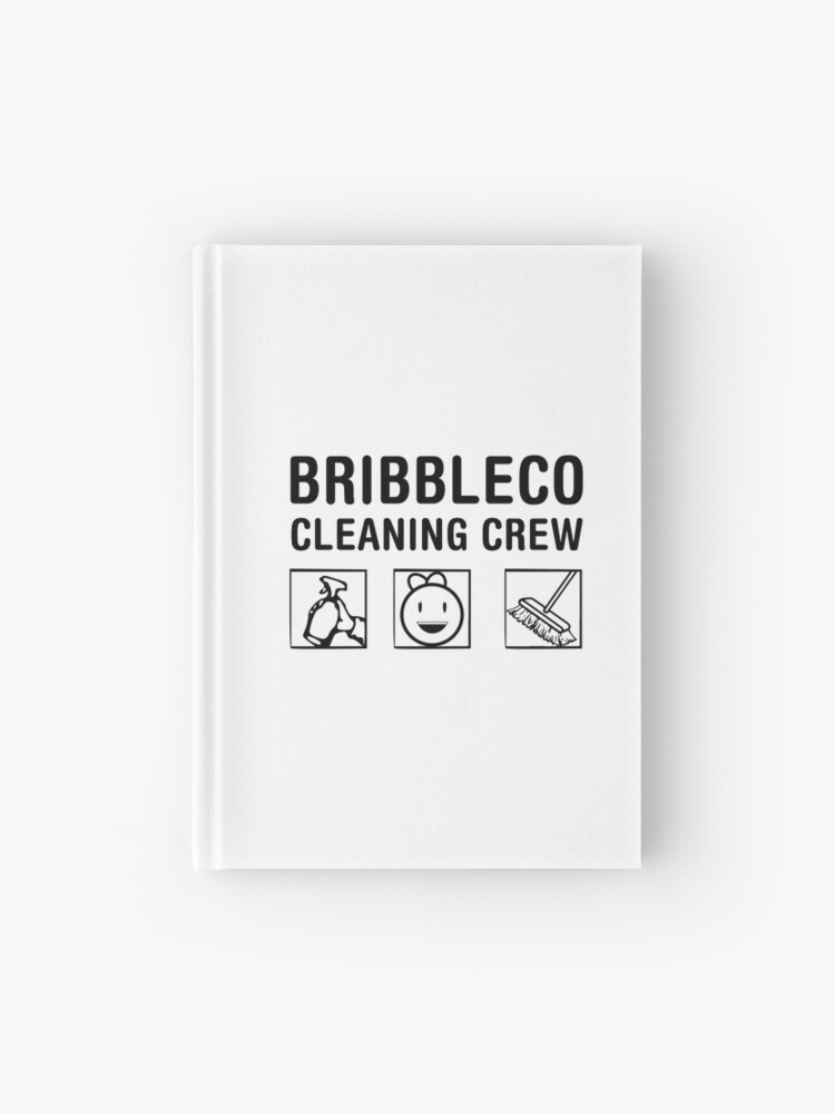 Roblox Cleaning Simulator Cleaning Crew Hardcover Journal By Jenr8d Designs Redbubble - cleaning roblox
