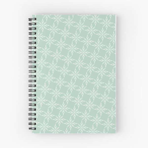 Item preview, Snowflake Pattern (Mint Green and White) designed and sold by ObsidianDaz.