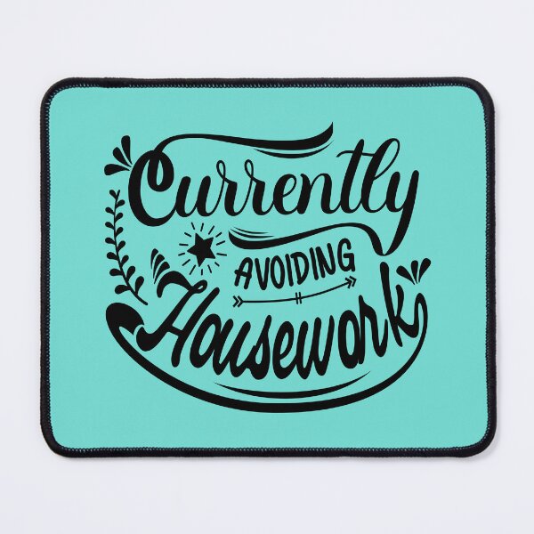 Item preview, Vintage Currently Avoidding Housework Cool Design  designed and sold by garniturex.