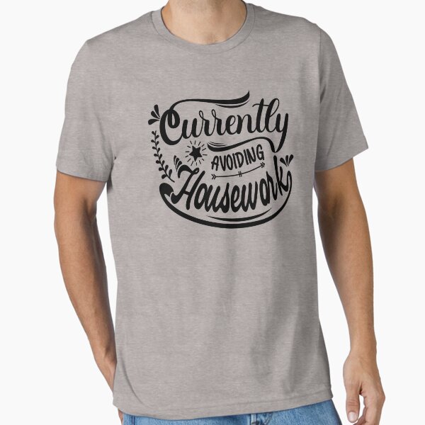 Item preview, Vintage Currently Avoidding Housework Cool Design  designed and sold by garniturex.