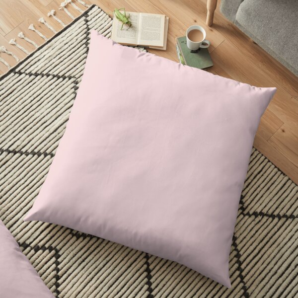 BEAUTIFUL COLORS | BLUSH PINK | COTTON CANDY | LIGHT PINK OVER 100 SHADES OF PINK AT OZCUSHIONS Floor Pillow