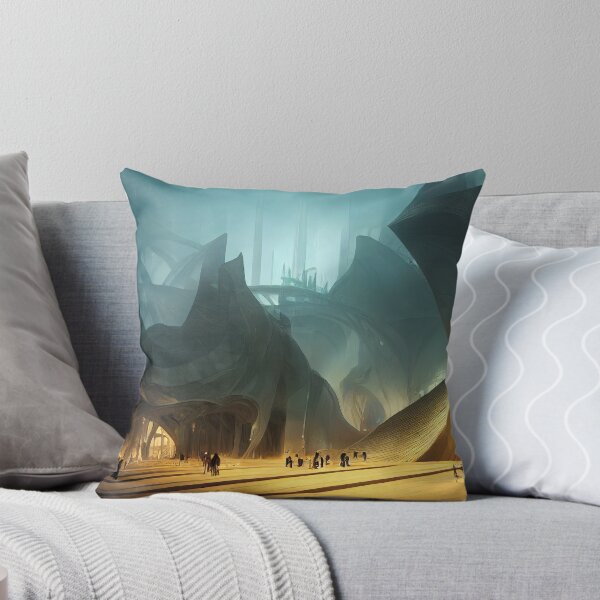 Item preview, Lyran City Interior (Variation) designed and sold by OccultDreams.
