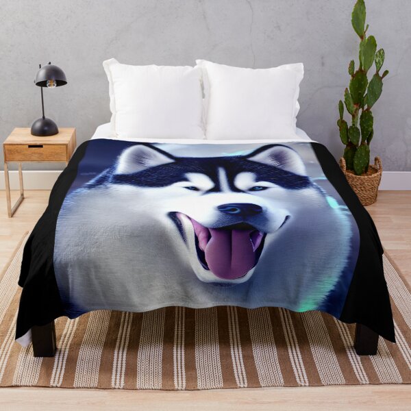 Item preview, Siberian Husky king fat dog #5 designed and sold by supeart.