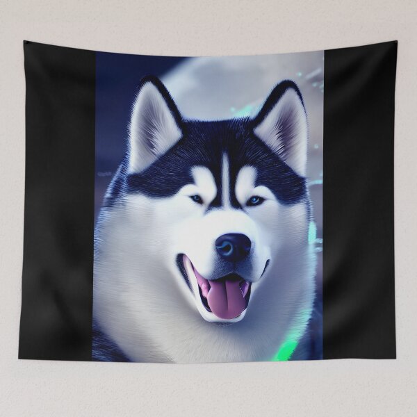 Item preview, Siberian Husky king fat dog #5 designed and sold by supeart.