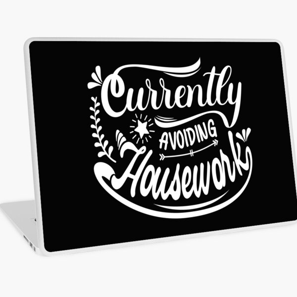 Item preview, Vintage currently Avoiding housework Cool Typography  designed and sold by garniturex.
