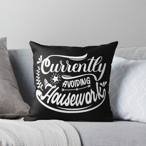 Item preview, Vintage currently Avoiding housework Cool Typography  designed and sold by garniturex.