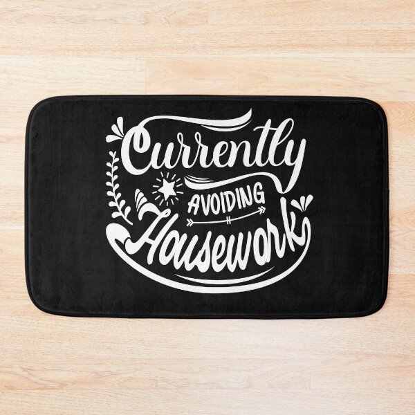 Item preview, Vintage currently Avoiding housework Cool Typography  designed and sold by garniturex.