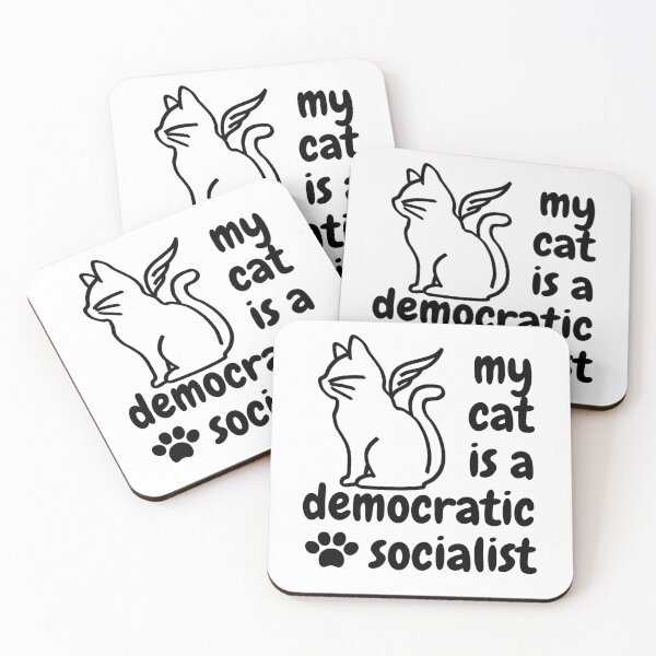 Item preview, my cat is a democratic socialist : meme cat designed and sold by MokonoKokoro.