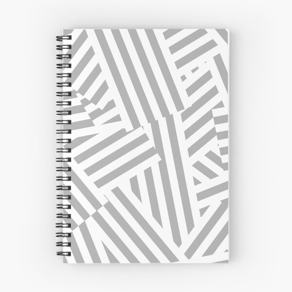 Item preview, Gray geometric stripes patchwork designed and sold by reka88.