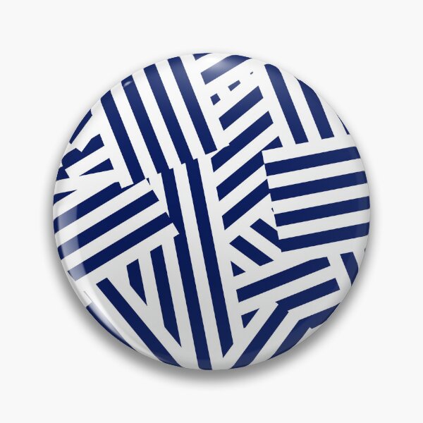 Item preview, Navy blue geometric patchwork designed and sold by reka88.