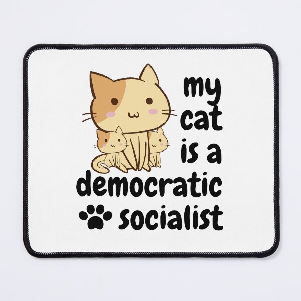 Item preview, my cat is a democratic socialist : meme cat designed and sold by MokonoKokoro.
