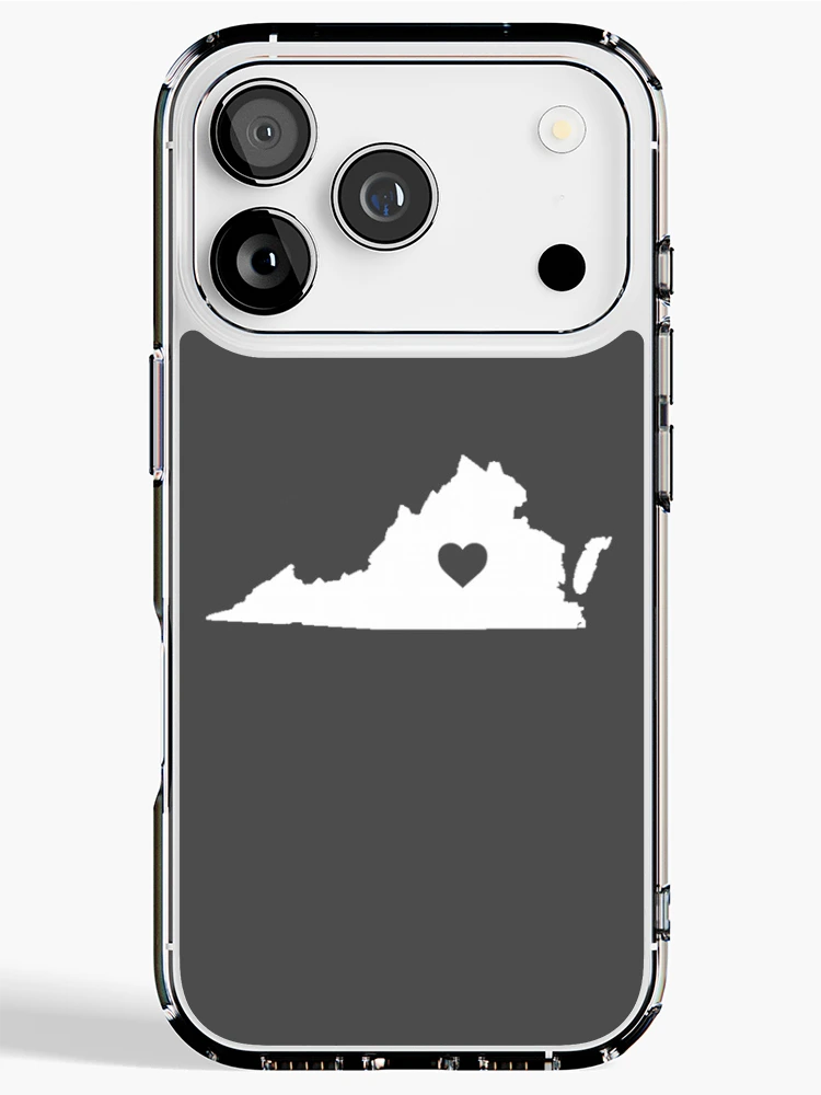 Thumbnail 1 of 5, iPhone Case, Virginia Heart designed and sold by Rjcham.