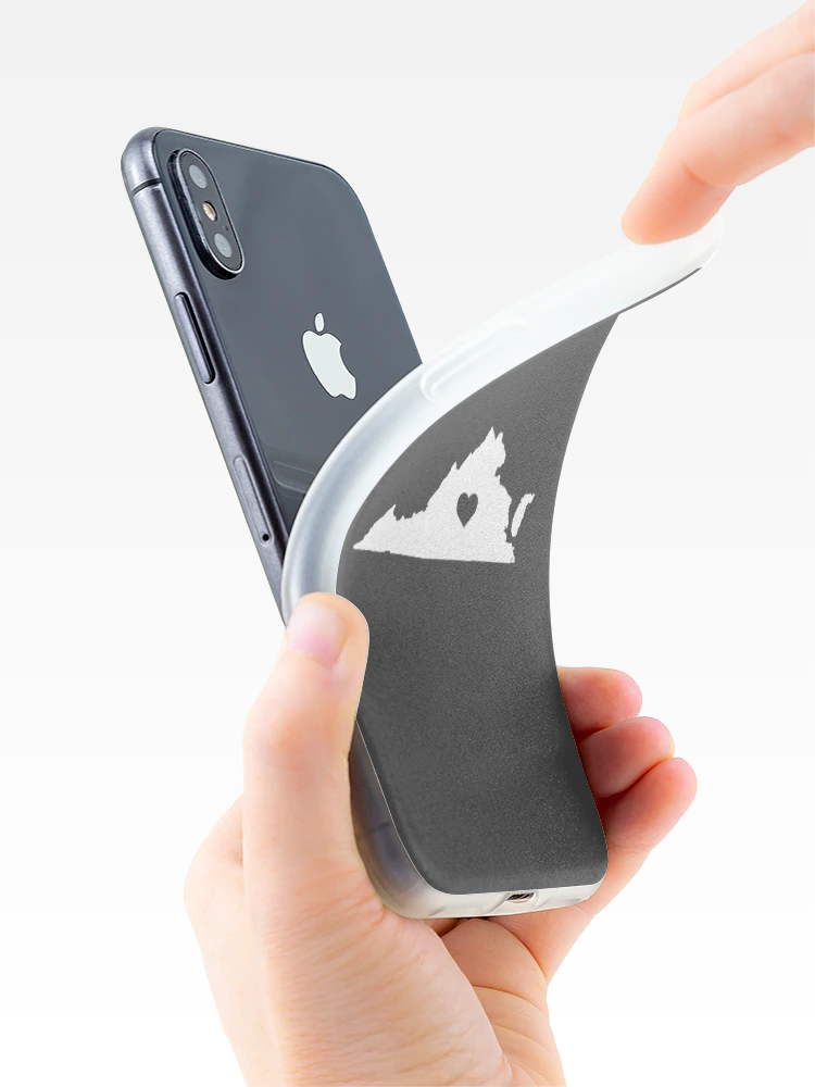 Thumbnail 4 of 5, iPhone Case, Virginia Heart designed and sold by Rjcham.