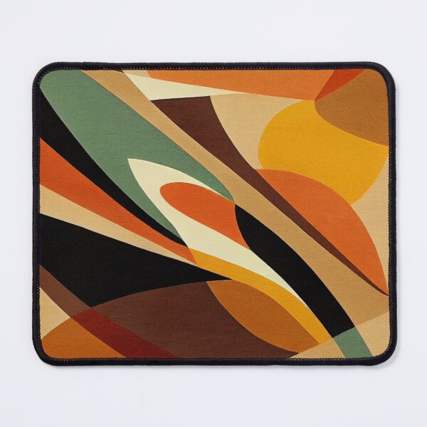 Item preview, Mid-Century Abstract Earthy Shapes designed and sold by trajeado14.