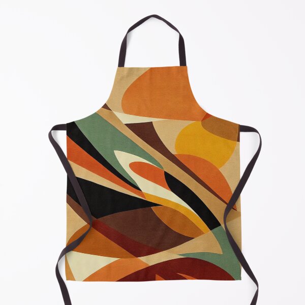 Item preview, Mid-Century Abstract Earthy Shapes designed and sold by trajeado14.