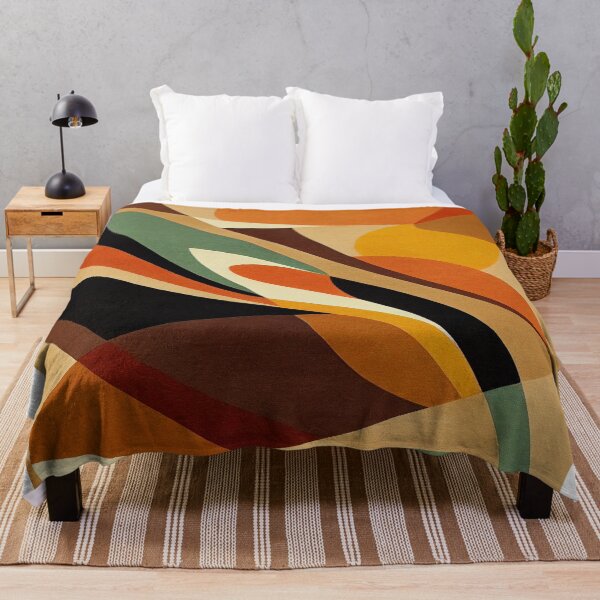 Item preview, Mid-Century Abstract Earthy Shapes designed and sold by trajeado14.