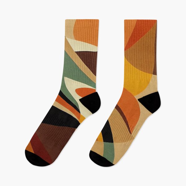 Item preview, Mid-Century Abstract Earthy Shapes designed and sold by trajeado14.