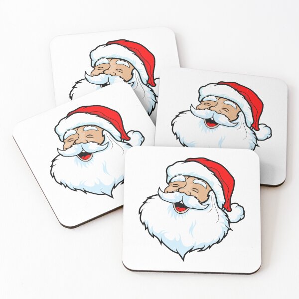 Item preview, Happy Santa Claus funny Christmas illustrations designed and sold by GraphicDream.