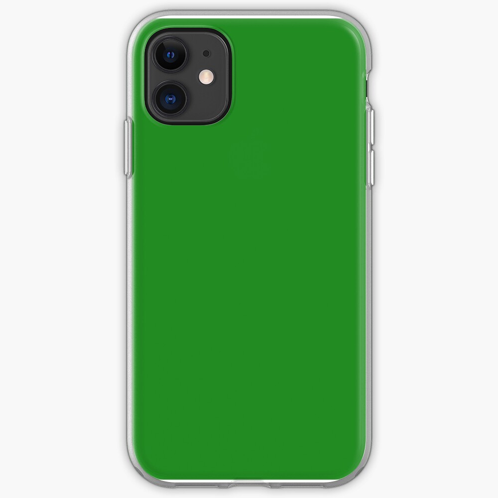 "PLAIN FOREST GREEN OZCUSHIONS SHADES OF GREEN " iPhone Case & Cover