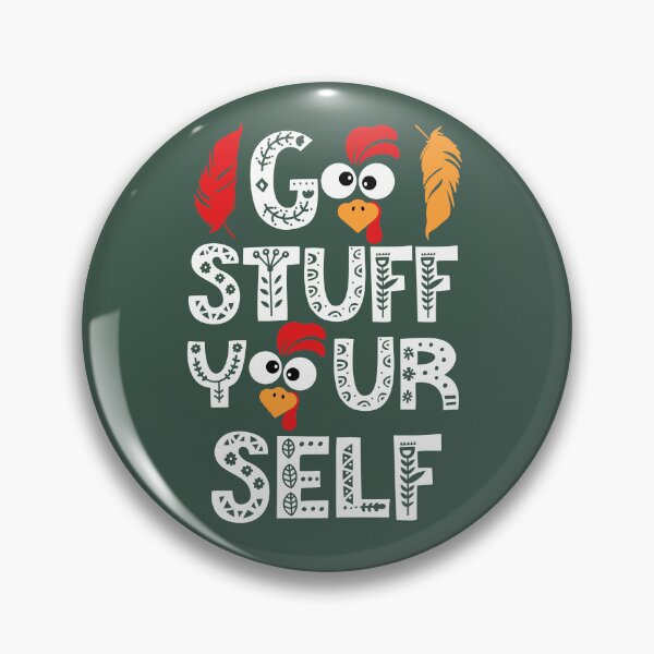 Item preview, Go Stuff Yourself Vegan Thanksgiving  designed and sold by champagnemoment.
