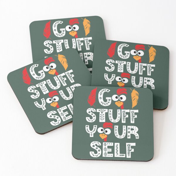 Item preview, Go Stuff Yourself Vegan Thanksgiving  designed and sold by champagnemoment.
