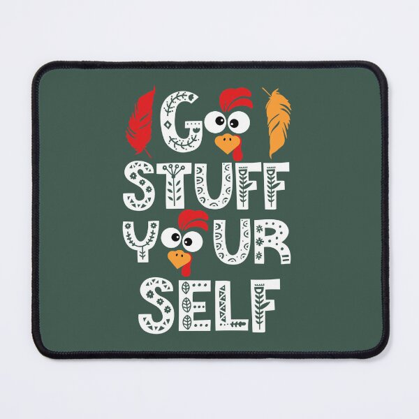 Item preview, Go Stuff Yourself Vegan Thanksgiving  designed and sold by champagnemoment.