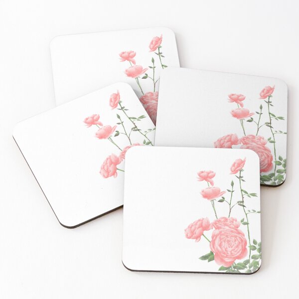 Item preview, Rose pink watercolor flower designed and sold by Narutagi.