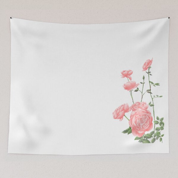 Item preview, Rose pink watercolor flower designed and sold by Narutagi.
