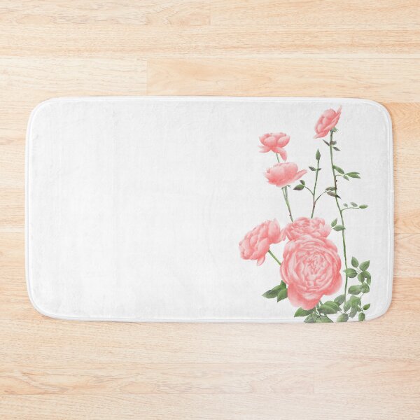 Item preview, Rose pink watercolor flower designed and sold by Narutagi.
