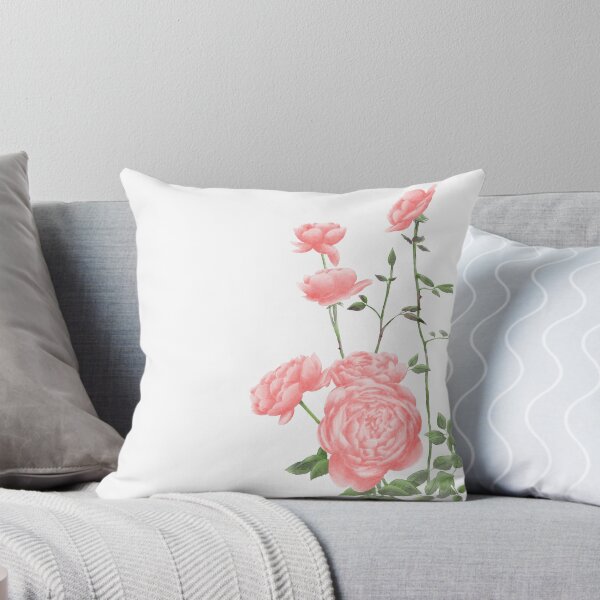 Item preview, Rose pink watercolor flower designed and sold by Narutagi.
