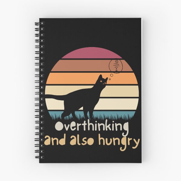 Item preview, Overthinking and also hungry designed and sold by Cuteyness.