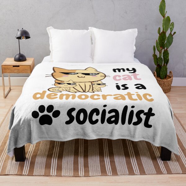 Item preview, my cat is a democratic socialist : meme cat designed and sold by MokonoKokoro.
