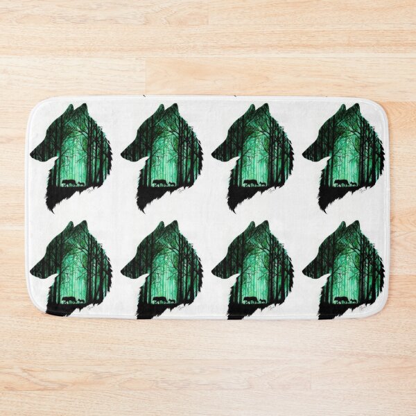 Item preview, The wolf in the forest designed and sold by Elibano95.