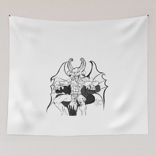 Item preview, Scary devil designed and sold by Scribbles by Shaima.