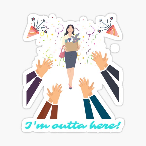 Artikel-Vorschau von Ich kündige, ich kündige meinen Job. Die große Kündigung, ich bin hier raus! Beenden Sie Ihren Tagesjob, designt und verkauft von Apkdesigner.
