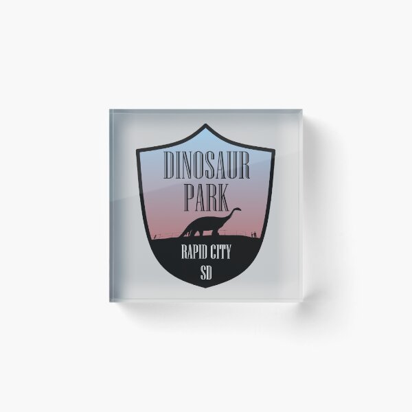 Item preview, Dinosaur Park Rapid City SD designed and sold by Lil-Bit-Batty.